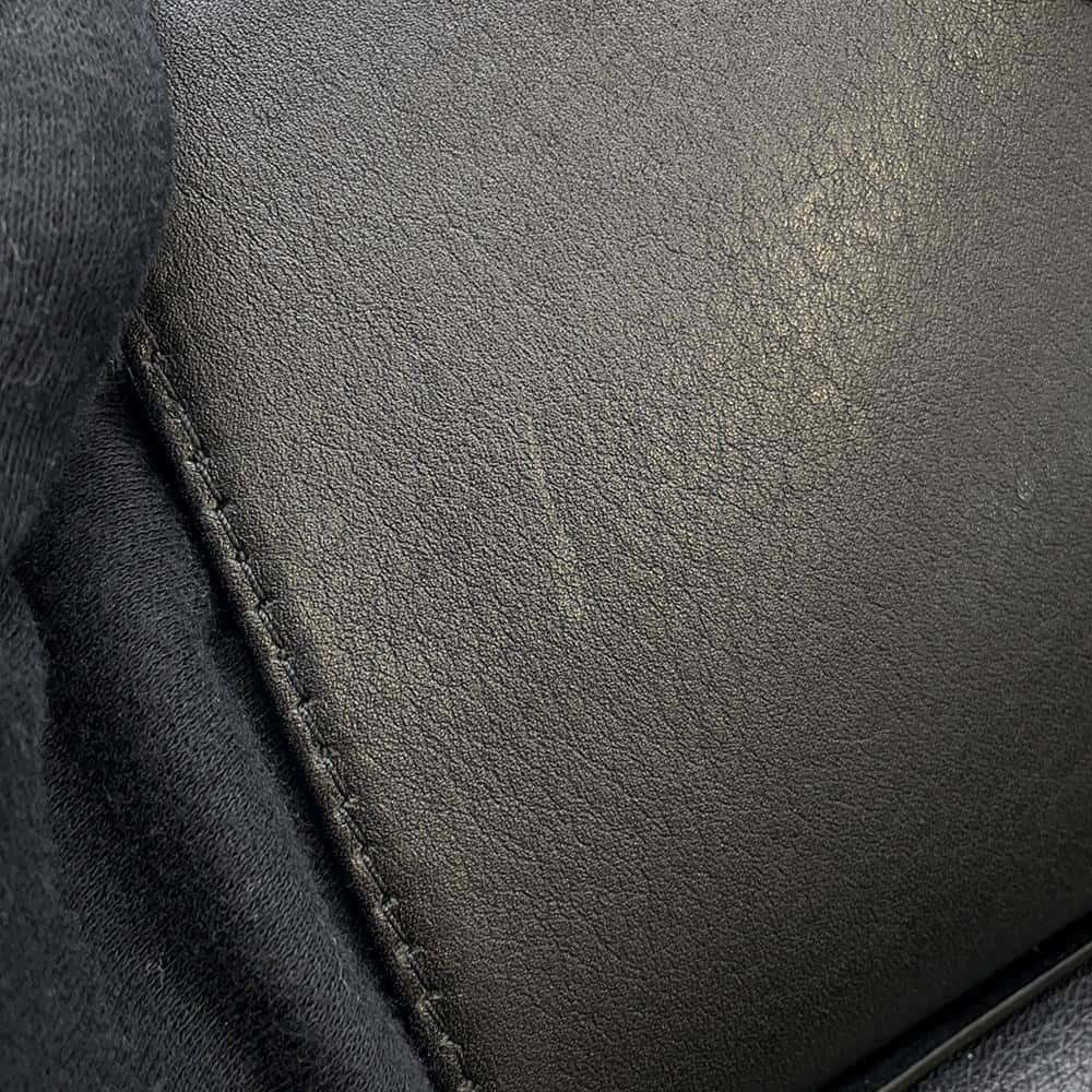 Mcm Python Leather Shoulder Bag Black - image 8